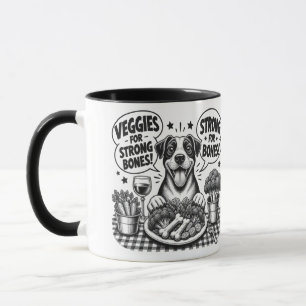 Veggies For Strong Bones! - World Vegan Day Mug