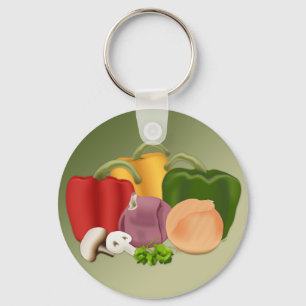 Veggies Keychain