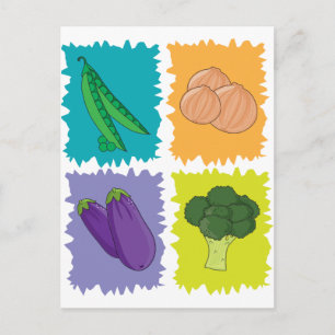 Veggies Postcard