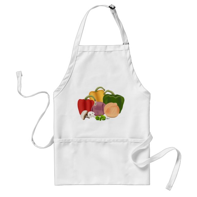 Veggies Standard Apron (Front)