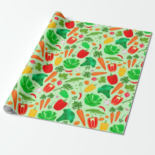 Veggies Wrapping Paper