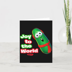 Veggietales Joy To The World Larry The Cuber Card