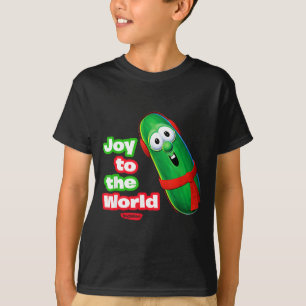 Veggietales Joy To The World Larry The Cuber  T-Shirt
