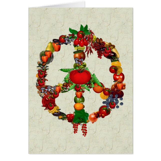 Vegie Peace Sign (Front)