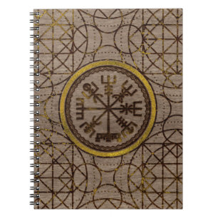 Vegvisir. The Magic Navigation Viking Compass Notebook