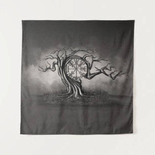 Vegvisir Tree Tapestry