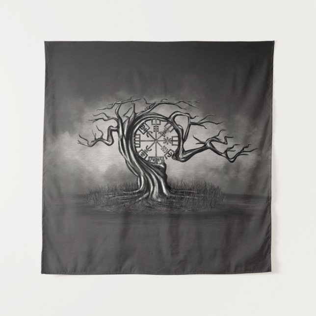 Vegvisir Tree Tapestry (Front)