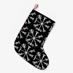 Vegvísir (Viking Compass) Small Christmas Stocking