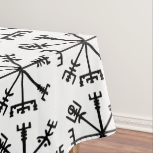 Vegvísir (Viking Compass) Tablecloth