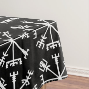 Vegvísir (Viking Compass) Tablecloth