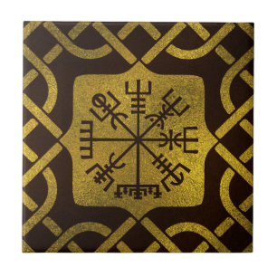 Vegvisir - Viking Navigation Compass Tile