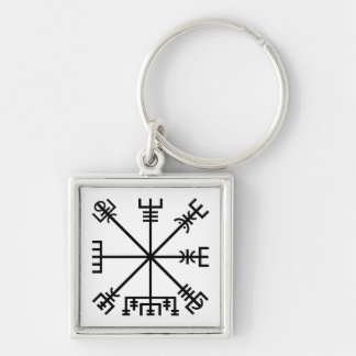 Vegvisir Viking Symbol Keychain