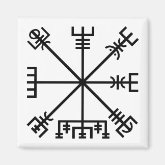 Vegvisir Viking Symbol Magnet