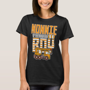 Vehicle Crane Truck Nonnie Of The Birthday Boy T-Shirt