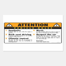 Vehicle Rules - Original