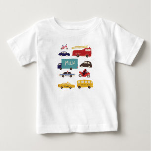 Vehicles Baby T-Shirt