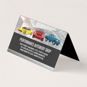 Vehicles Mechanic Services Business Card