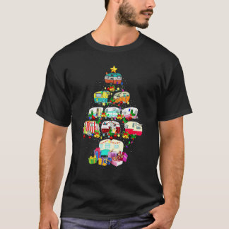 Véhicule de camping Noël Sweat Ugly Arbre de Noël 