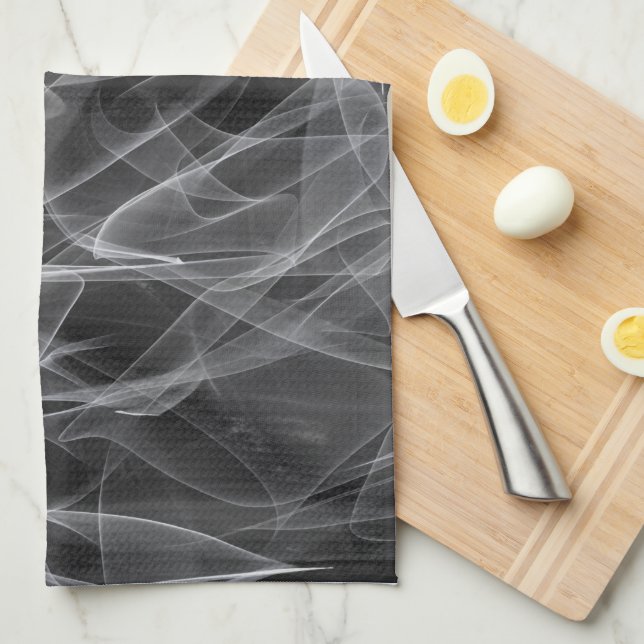 Veil like a X-ray image    Kitchen Towel (Quarter Fold)
