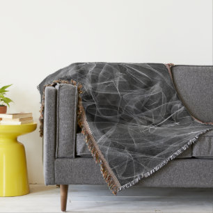 Veil like a X-ray image Throw Blanket