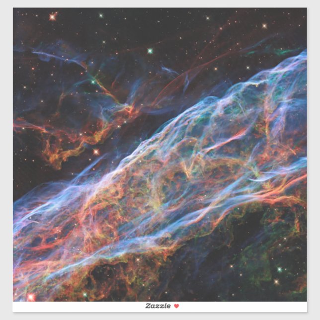 Veil Nebula Supernova Remnants Hubble Telescope (Sheet)