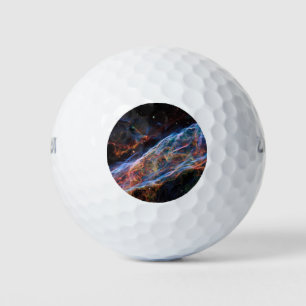 Veil Nebula Supernova Remnants Hubble Telescope Golf Balls