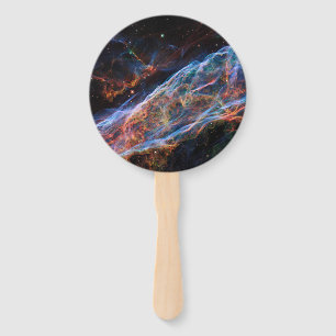 Veil Nebula Supernova Remnants Hubble Telescope Hand Fan
