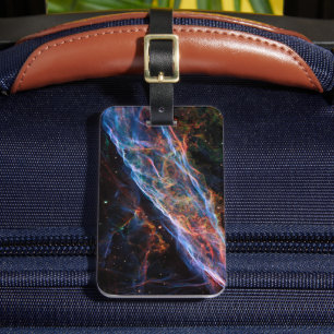 Veil Nebula Supernova Remnants Hubble Telescope Luggage Tag