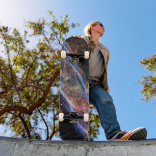 Veil Nebula Supernova Remnants Hubble Telescope Skateboard