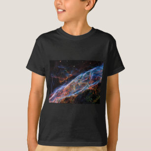 Veil Nebula Supernova Remnants Hubble Telescope T-Shirt