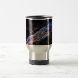 Veil Nebula Supernova Remnants Hubble Telescope Travel Mug