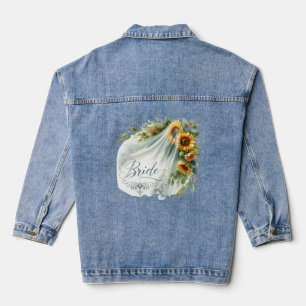 Veil nuptiale Sunflower Denim Veste