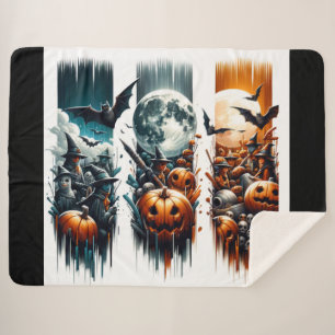 Veil of October – Three Nights, Three Shadows Sherpa Blanket