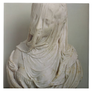 Veiled Girl (marble) Tile