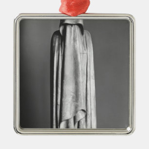 Veiled Mourner Metal Ornament