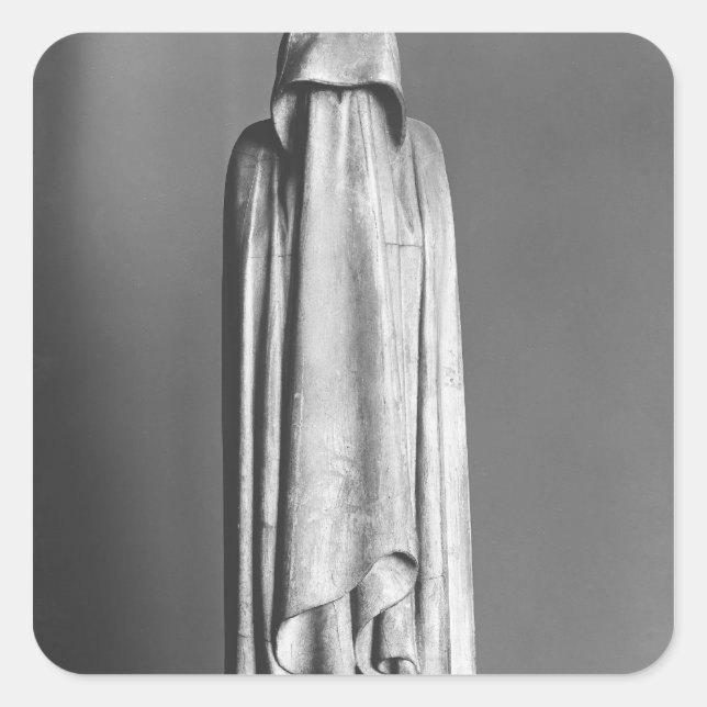 Veiled Mourner Square Sticker (Front)