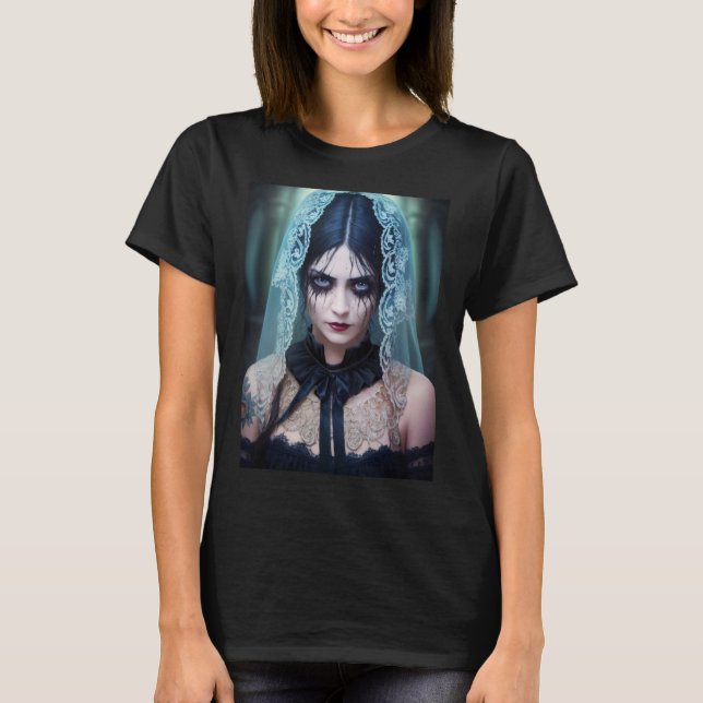 Veiled Tears of Mourning T-Shirt (Front)