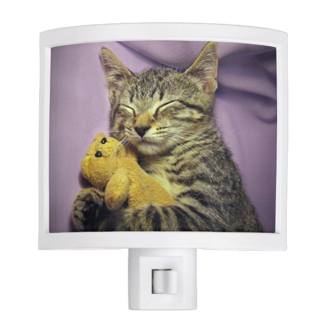 Veilleuse Marguerite de sommeil le chaton de chat de Kitty (Devant)