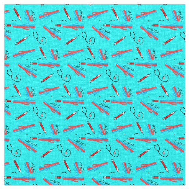 Veins and Arteries Fabric (Close Up)