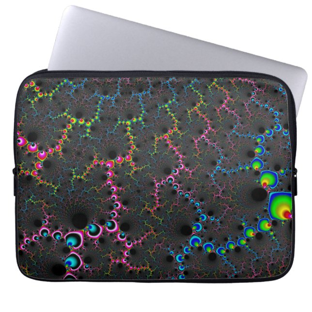 Veins - Fractal Art Laptop Sleeve (Front)