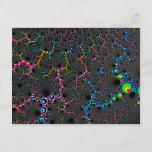 Veins - Fractal Art Postcard