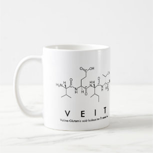 Veit peptide name mug