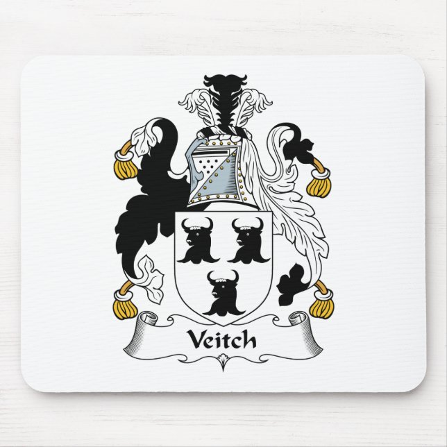 Veitch Family Crest Mouse Pad (Front)