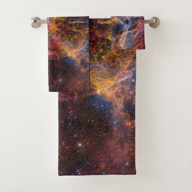 Vela Supernova Remnant Bath Towel Set (Insitu)