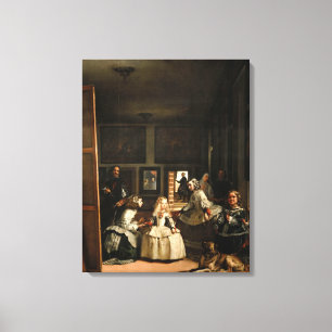 VELAZQUEZ - Las Meninas 1656 Canvas Print