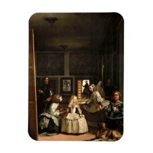 VELAZQUEZ - Las Meninas 1656 Magnet