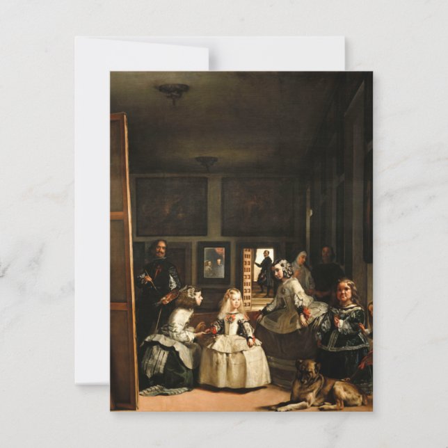 Velazquez Las Meninas Invitations (Front)