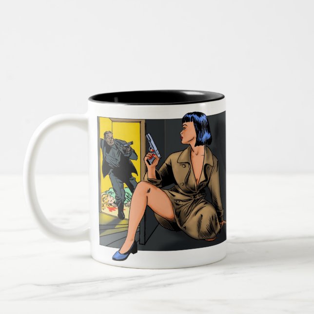 Velda: Girl Detective coffee mug (Left)