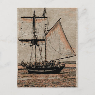 Veleiro Postcard