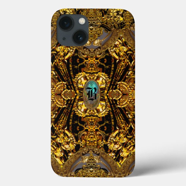 Velgeorge Romantic Elegant 6/6s Girly Monogram Case-Mate iPhone Case (Back)